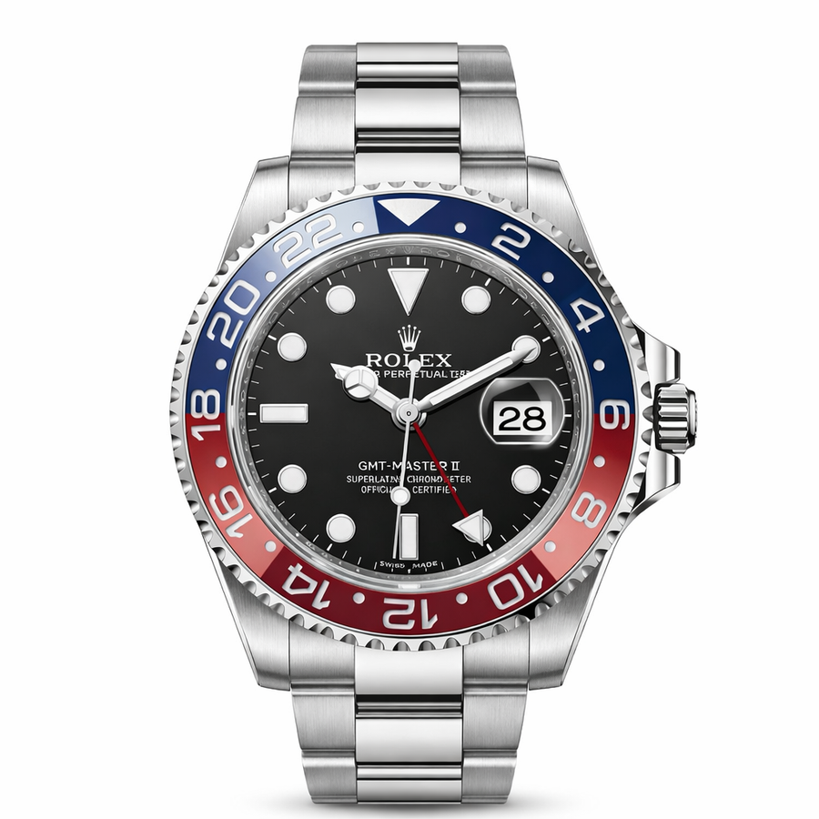 Rolex GMT-Master II Pepsi – Black Dial