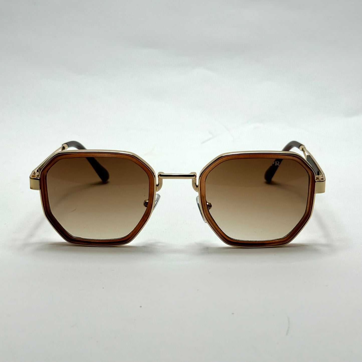 Prada SPR 58Y - Gold Brown Gradient