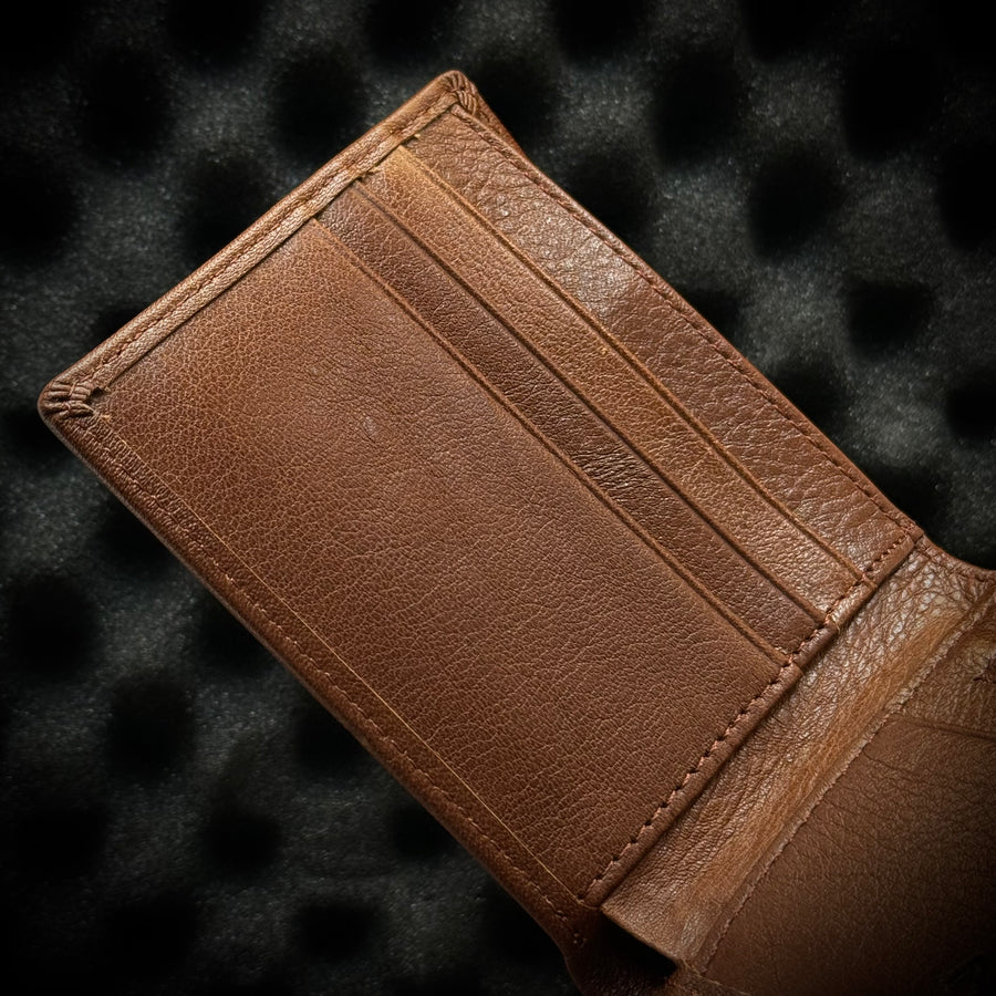 EA Leather Wallet - Brown