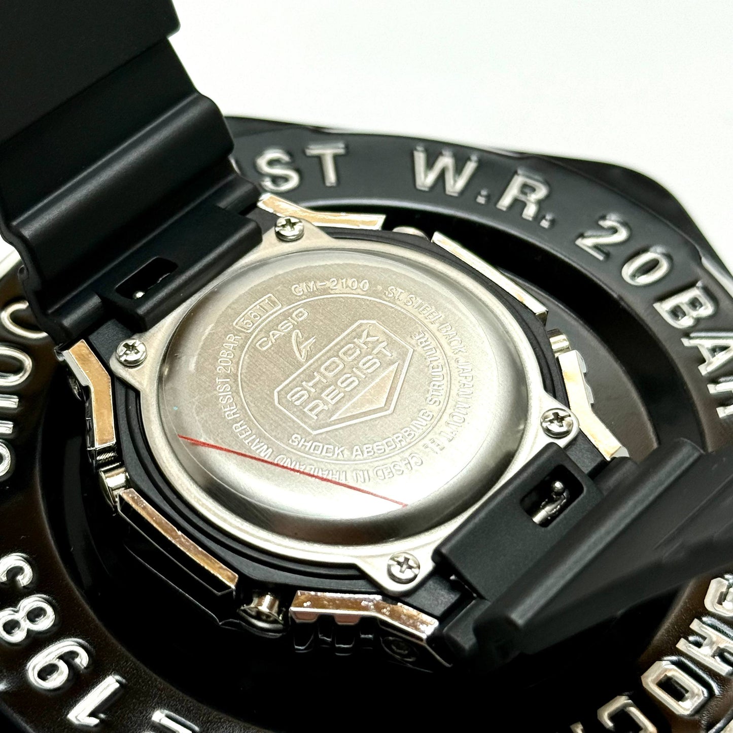 Casio G-SHOCK Skeleton Metal Watch – Silver Black