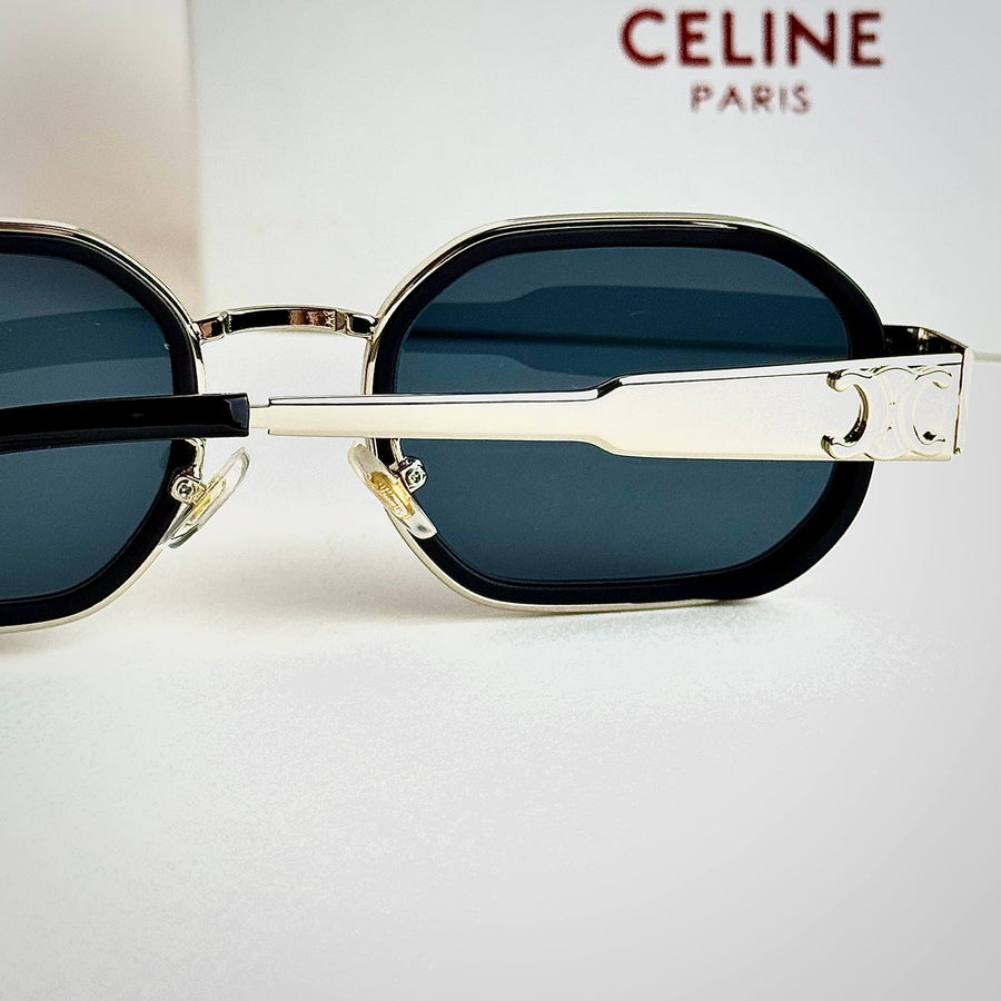 Celine Triomphe CL4027U – Silver Black