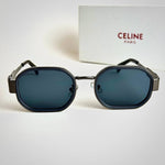 Celine Triomphe CL4027U – Gunmetal Black