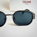 Celine Triomphe CL4027U – Gunmetal Black