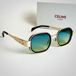 Celine Triomphe CL4027U – Gold Green Gradient