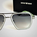 Emporio Armani EA4128 – Silver Grey Gradient