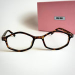 Miu Miu Octagon – Clear Havana