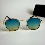 Gentle Monster Luna – Gold Blue Gradient
