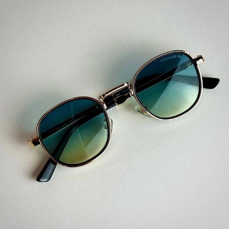 Gentle Monster Luna – Gold Blue Gradient