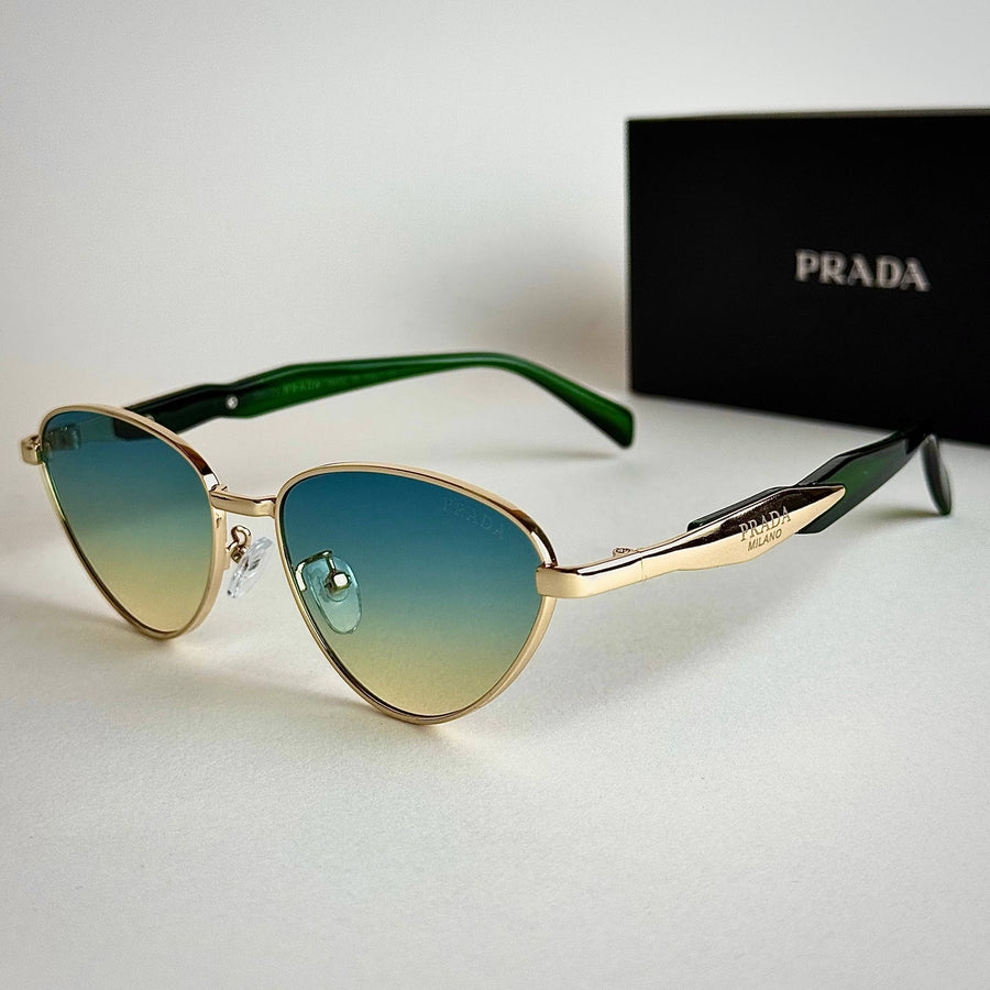 Prada Milano PRB502 – Gold Blue Gradient