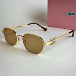 Miu Miu MU Signature – Gold