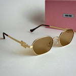 Miu Miu MU Signature – Gold