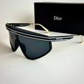 Dior Visor Shield – Black Gold