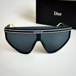 Dior Visor Shield – Black Gold