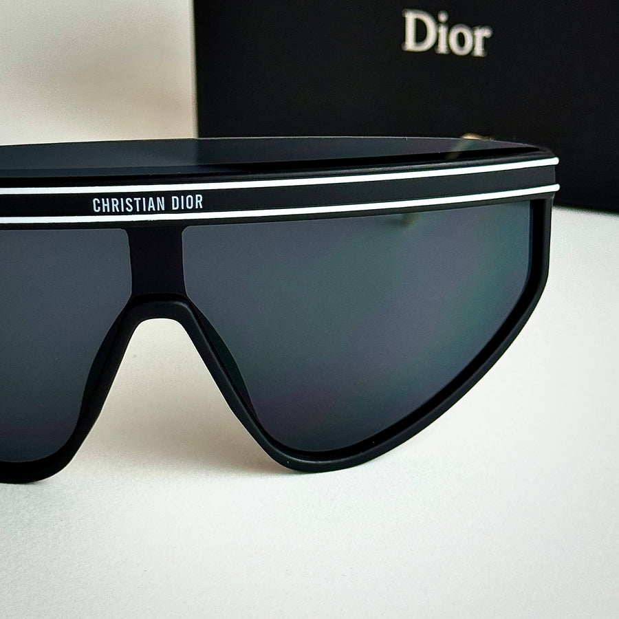 Dior Visor Shield – Black Gold