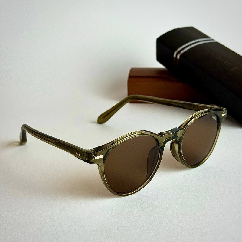 Lurexia Halo – Olive Brown
