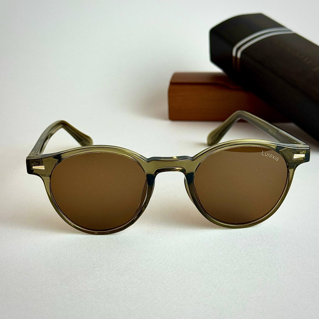 Lurexia Halo – Olive Brown