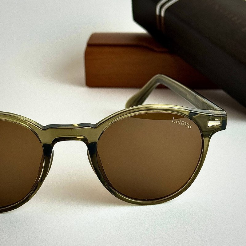 Lurexia Halo – Olive Brown