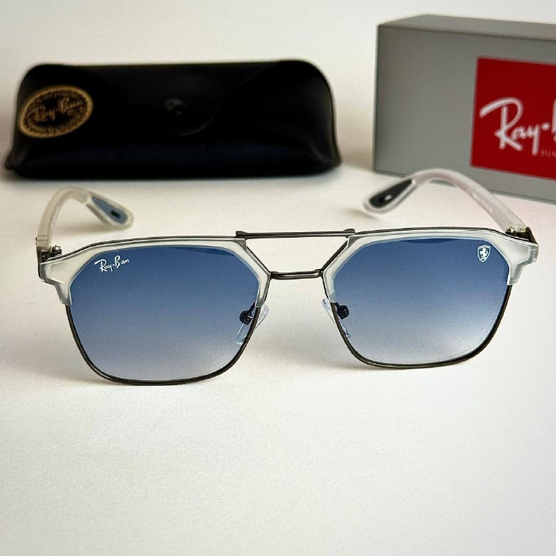 Ray-Ban Ferrari RB3725M –  White Blue