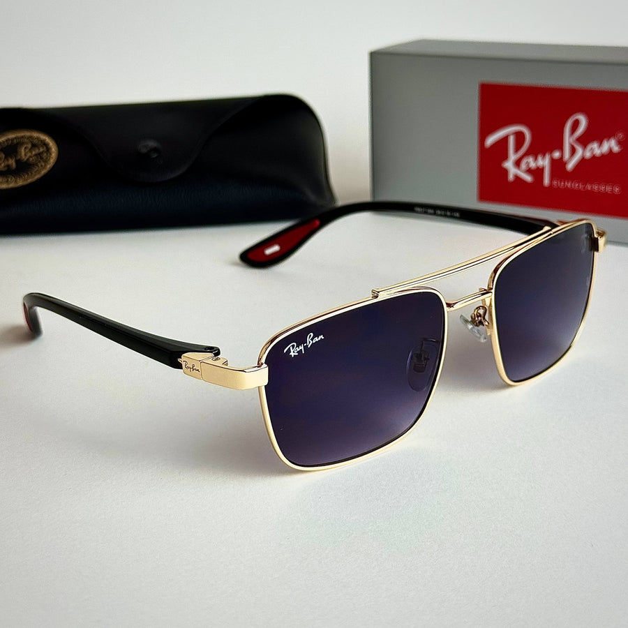 Ray-Ban Ferrari RB3659M – Gold Black Purple