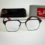 Ray-Ban RB3447 – Black Silver Clear