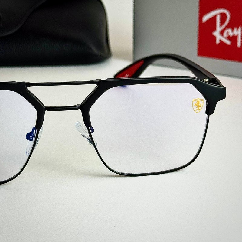 Ray-Ban RB3447 – Black Silver Clear