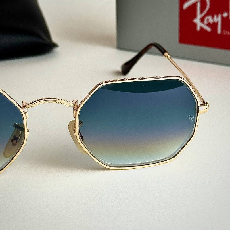 Ray-Ban RB3548N – Gold Blue Gradient