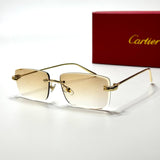 Cartier Rimless CT0092O – Gold Champagne