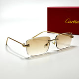 Cartier Rimless CT0092O – Gold Champagne