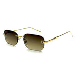 LV Rimless - Gradient Brown