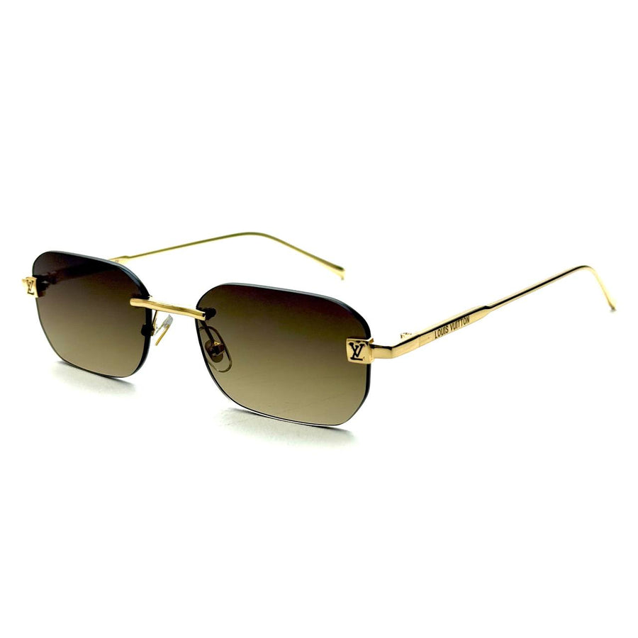 LV Rimless - Gradient Brown