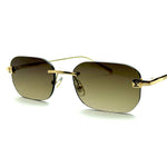 LV Rimless - Gradient Brown