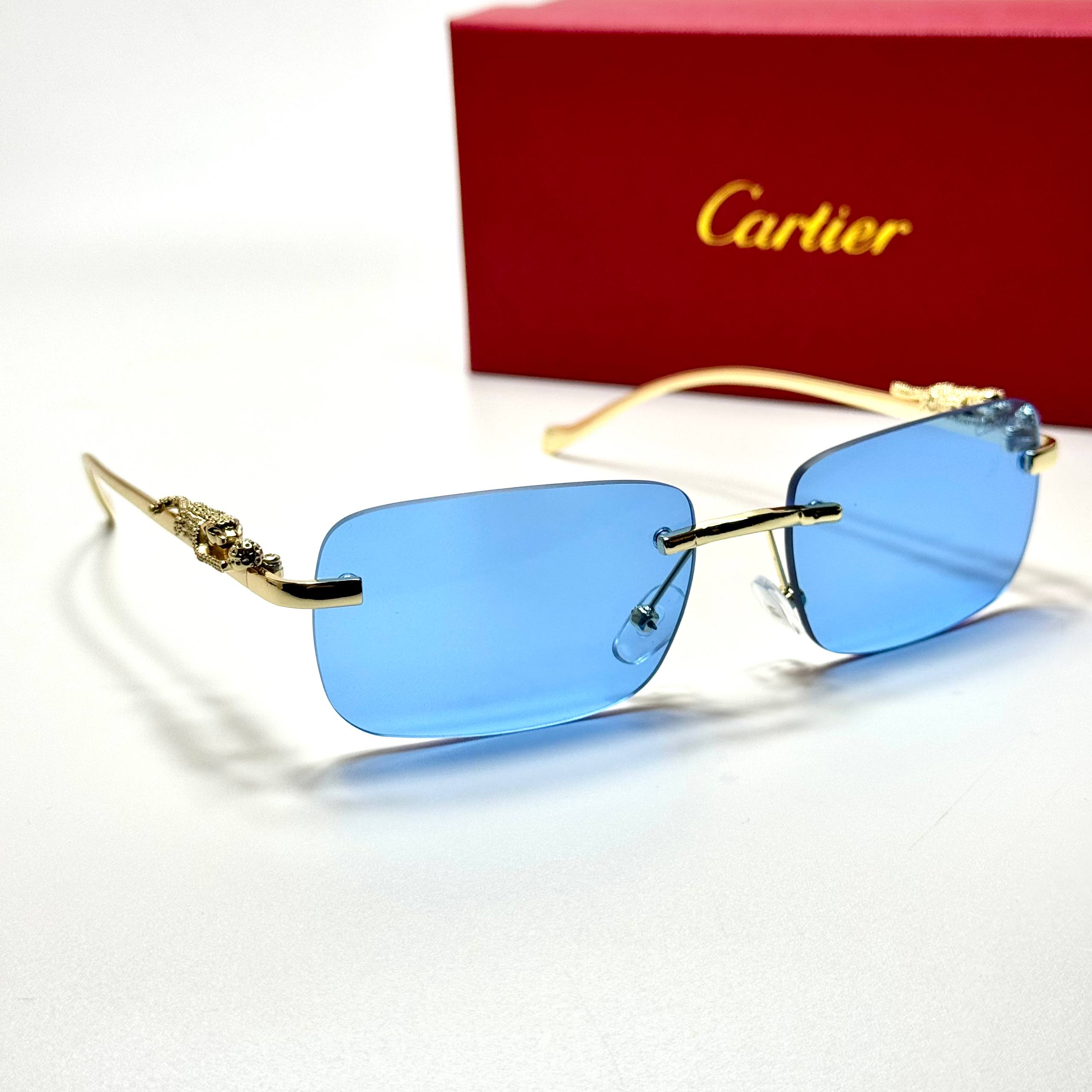 Cartier Panthère Rimless CT0439S – Gold Blue