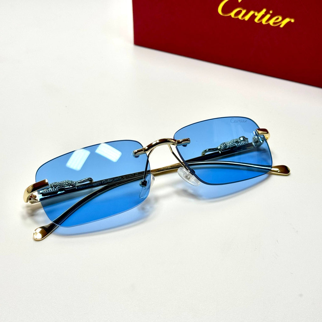 Cartier Panthère Rimless CT0439S – Gold Blue
