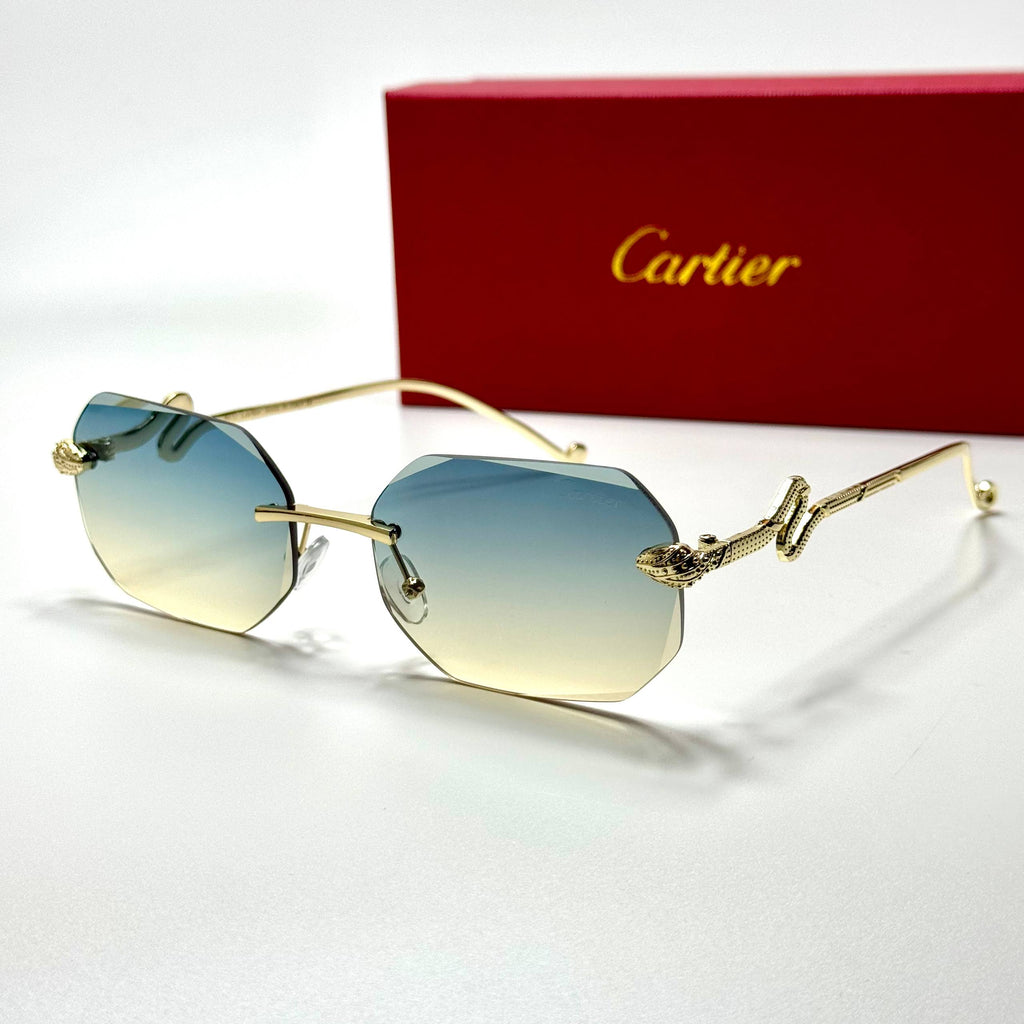 Miu Miu Geometric SMU54Y – Gold Grey