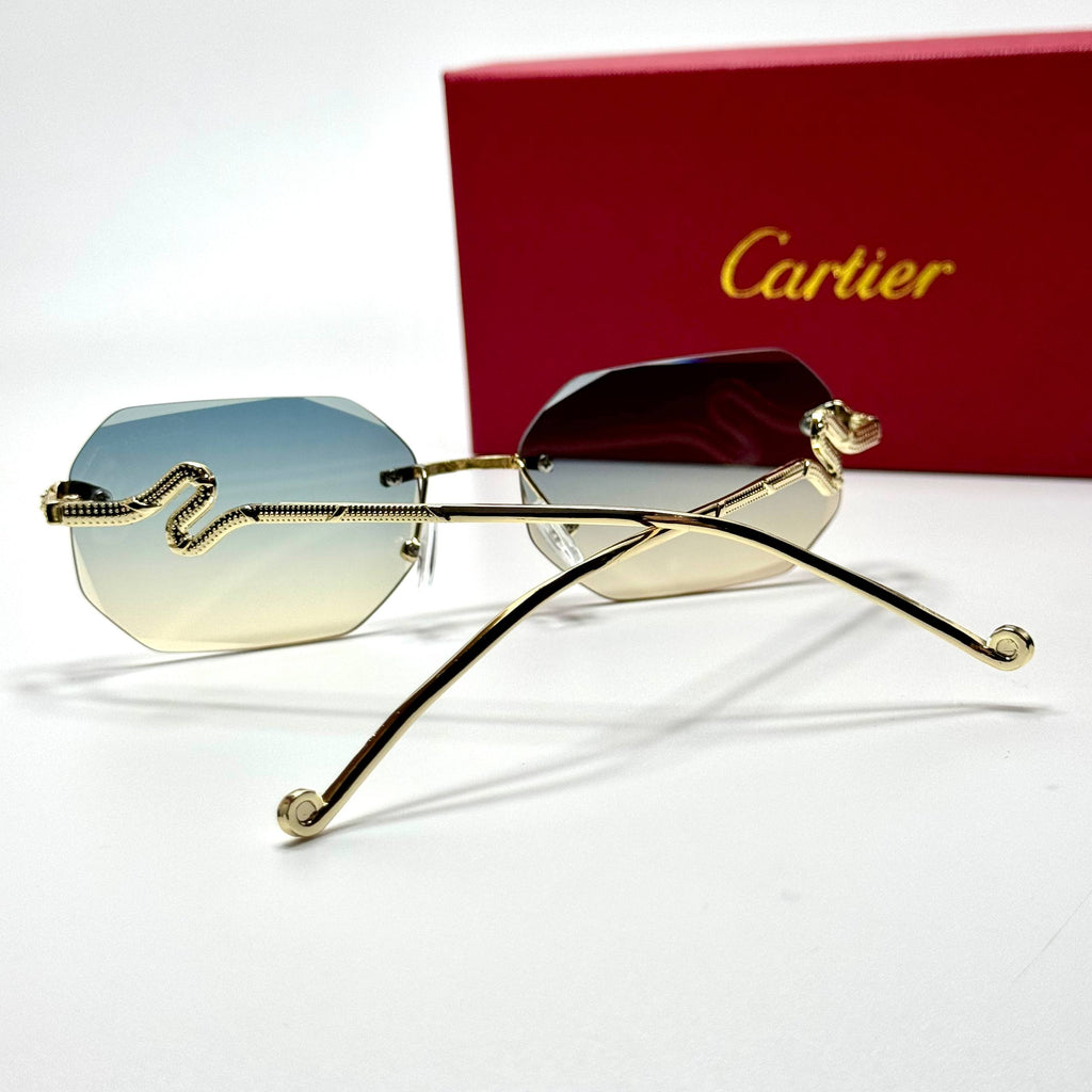 Miu Miu Geometric SMU54Y – Gold Grey