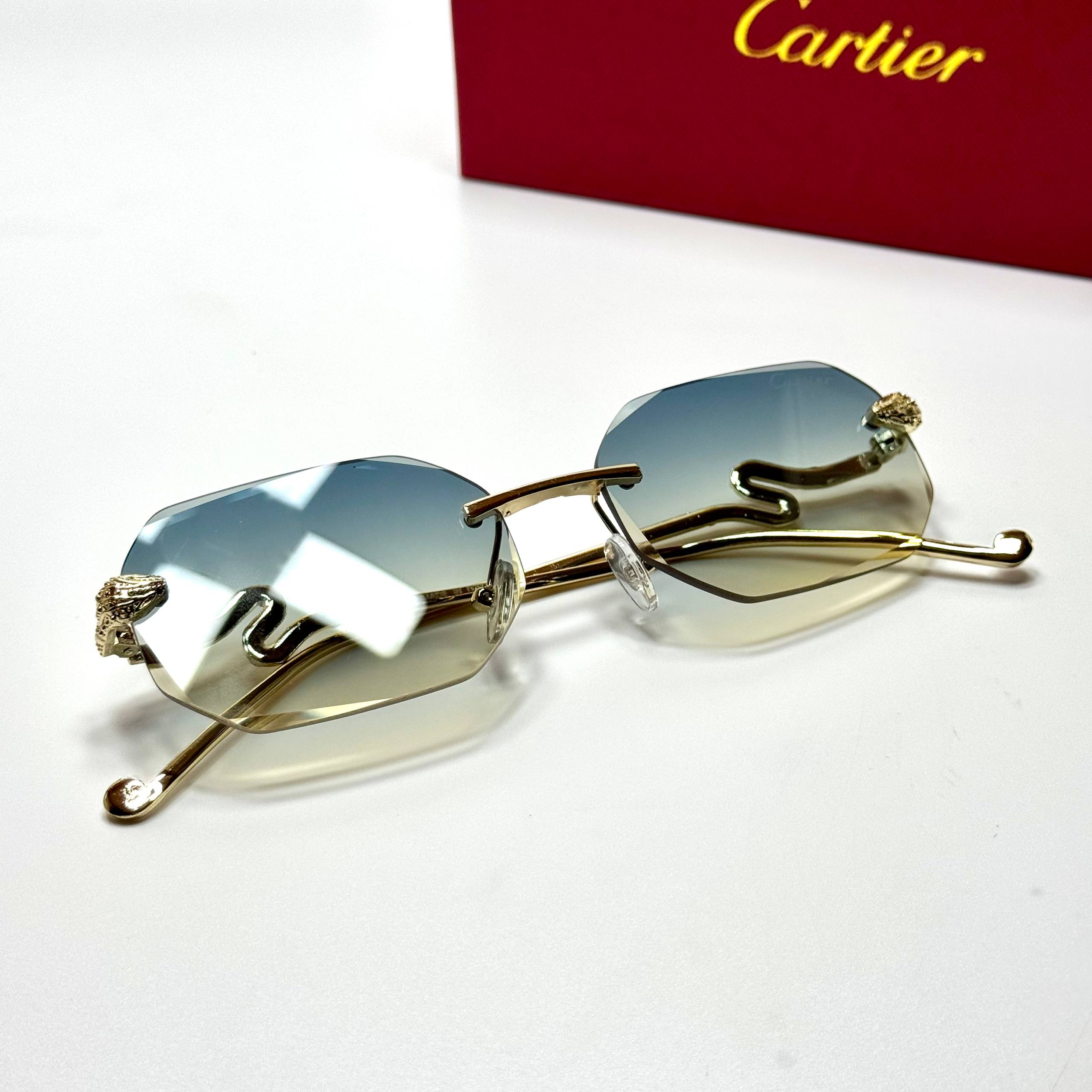 Miu Miu Geometric SMU54Y – Gold Grey