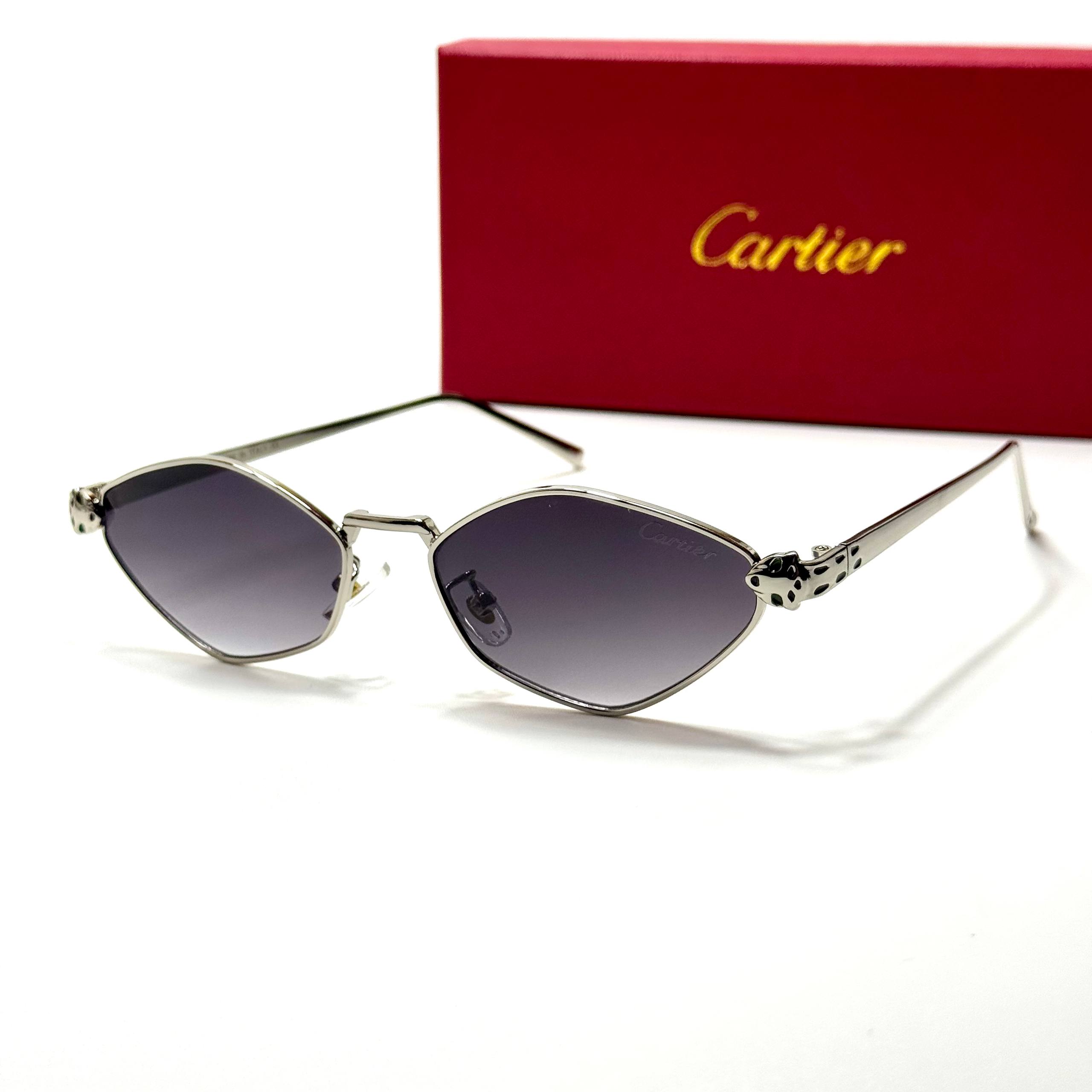 Cartier Geometric CT0456S – Silver Violet