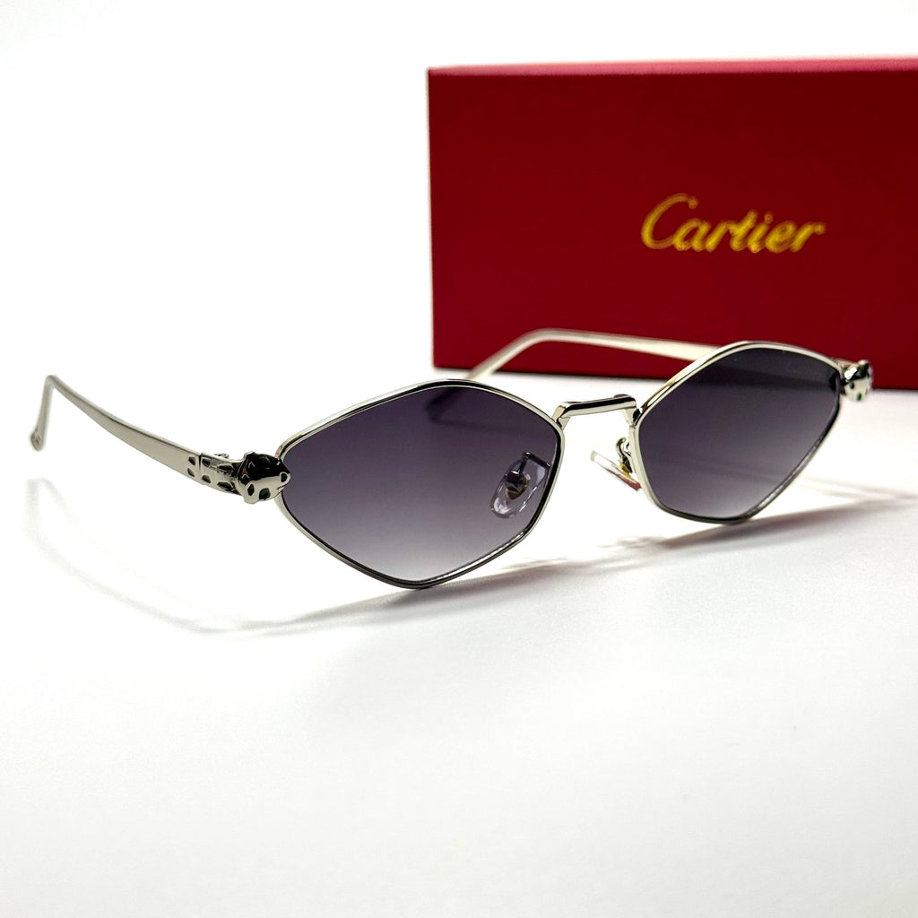Cartier Geometric CT0456S – Silver Violet