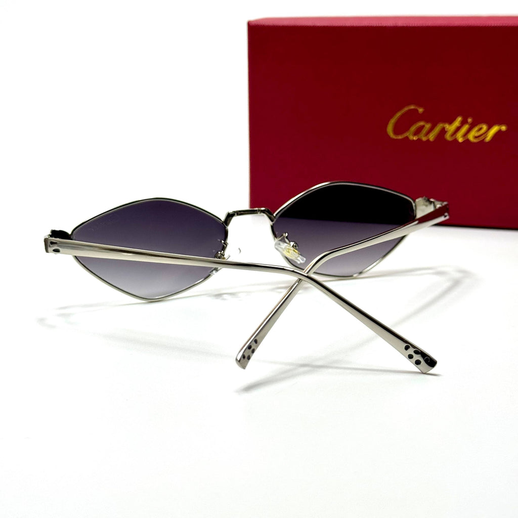 Cartier Geometric CT0456S – Silver Violet