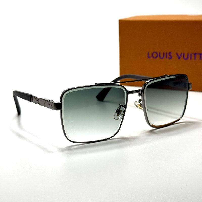 Louis Vuitton Square LV1216 – Black Green Gradient