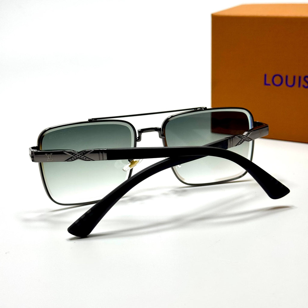 Louis Vuitton Square LV1216 – Black Green Gradient