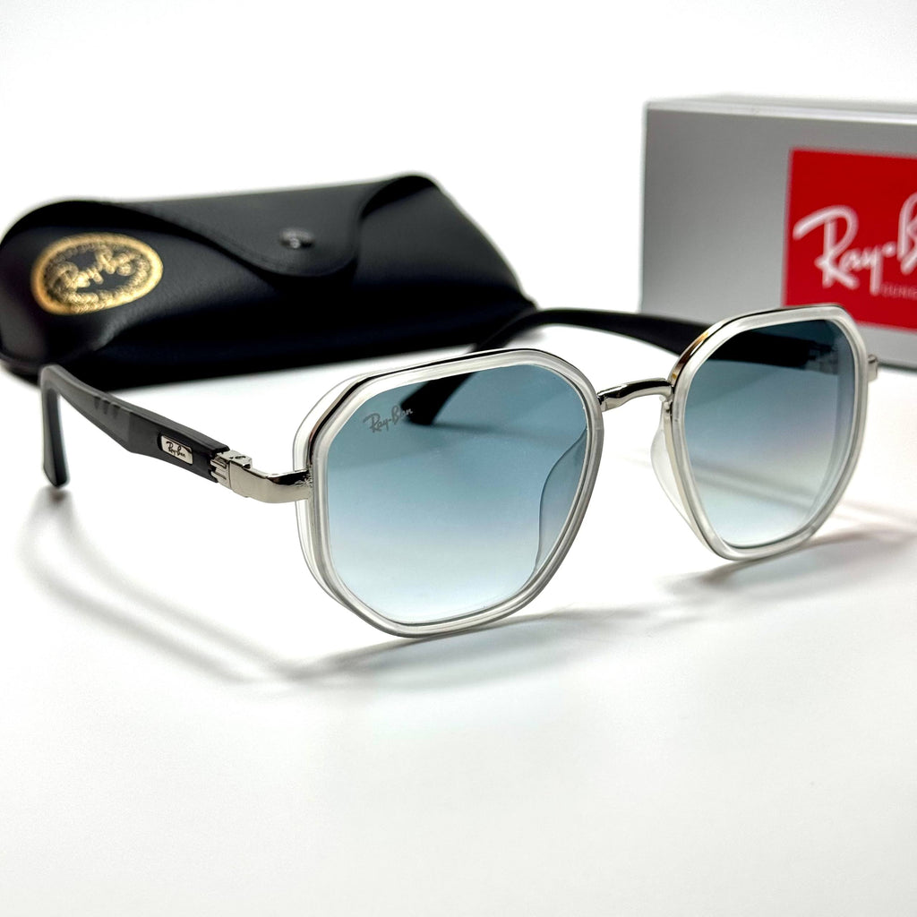 Ray-Ban RB3748 – Silver Blue Gradient