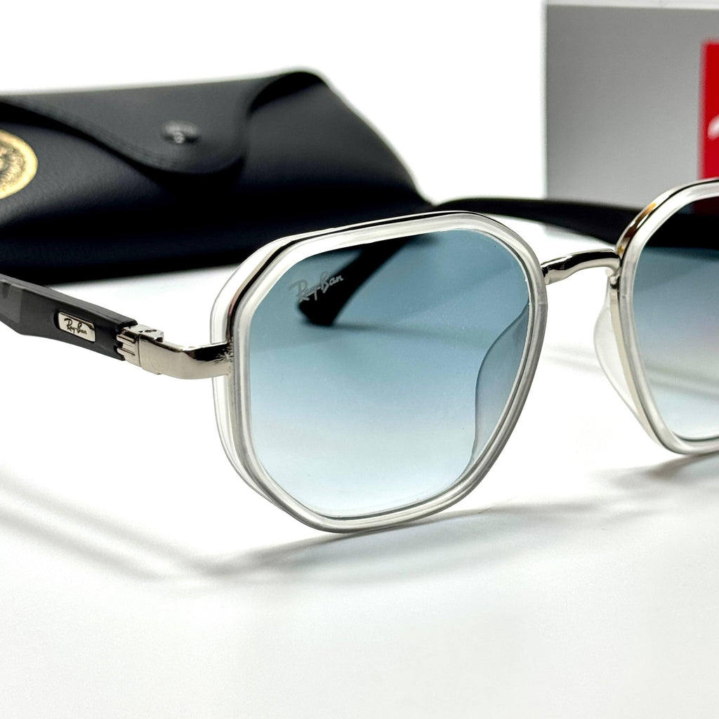 Ray-Ban RB3748 – Silver Blue Gradient