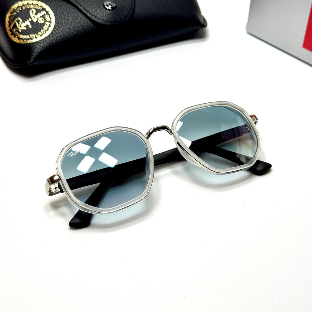 Ray-Ban RB3748 – Silver Blue Gradient