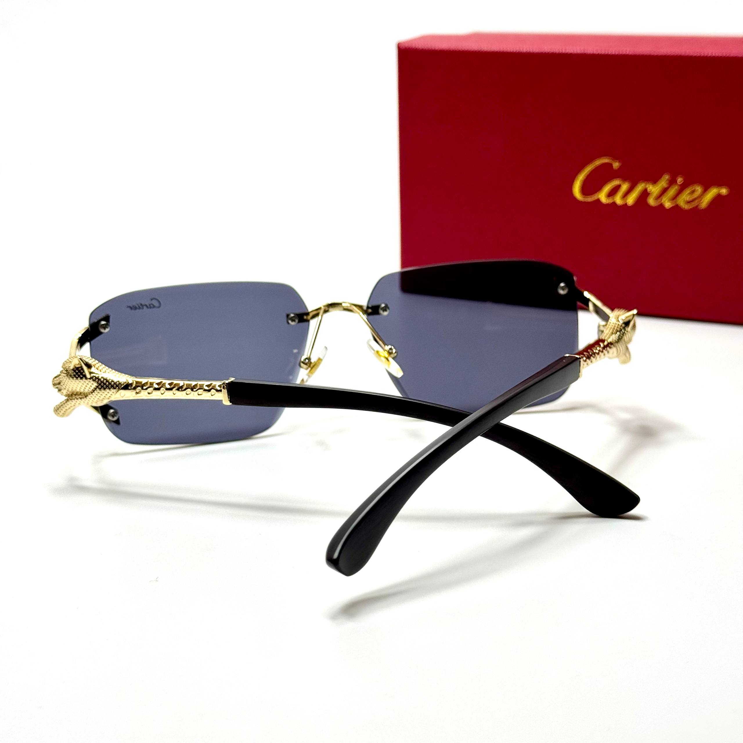 Cartier Rimless Panthère CT0432S – Gold Black