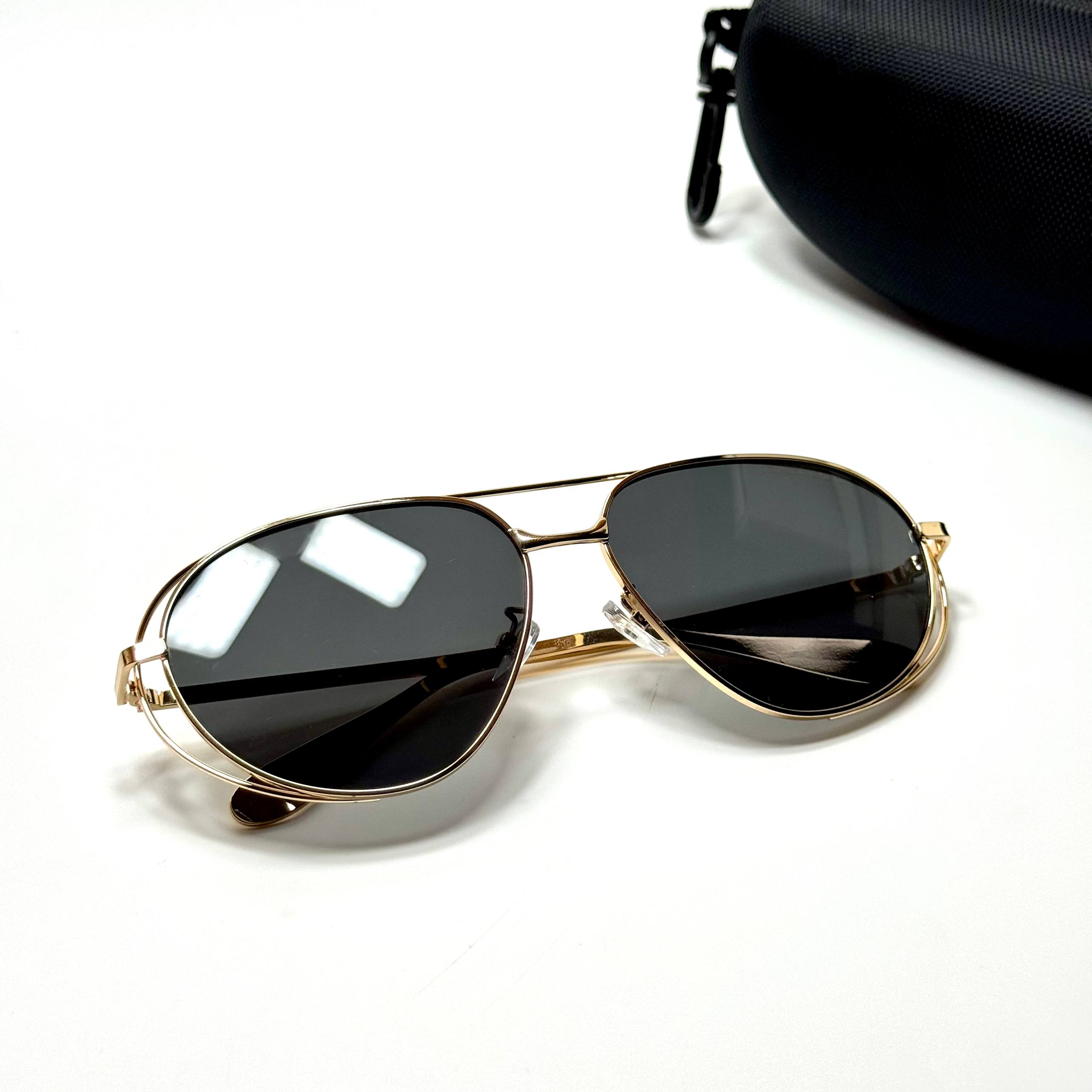 Bottega Veneta Aviator BV1278S – Gold Black