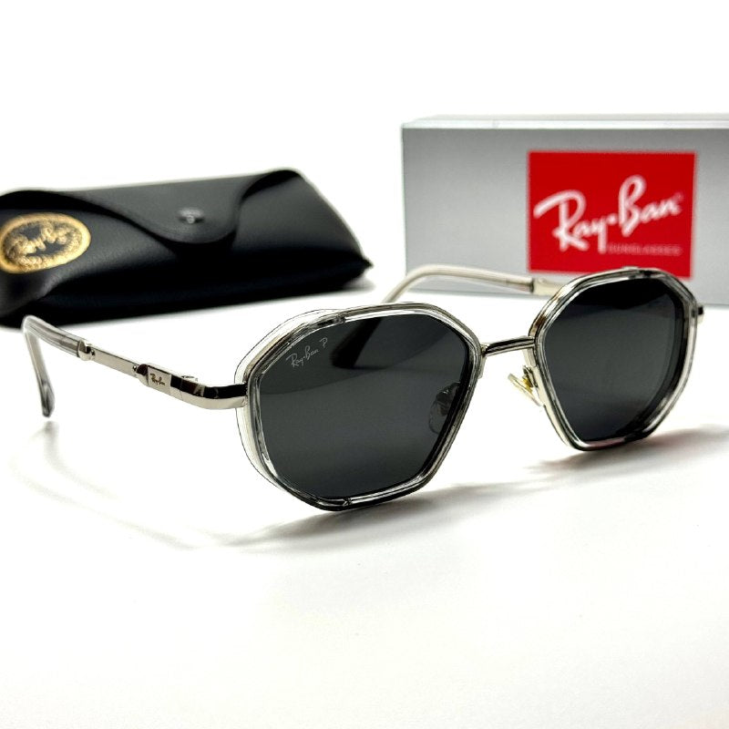 Ray-Ban Geometric RB3766 – Clear black