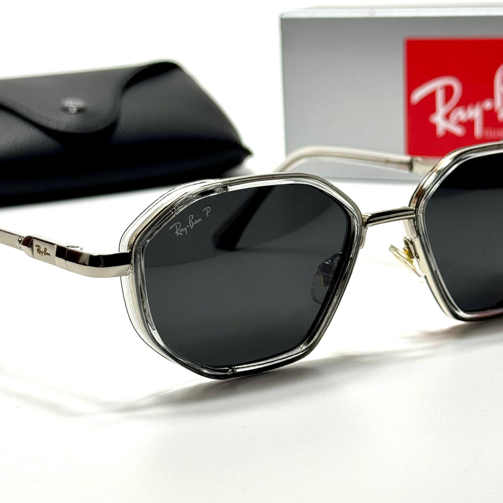 Ray-Ban Geometric RB3766 – Clear black