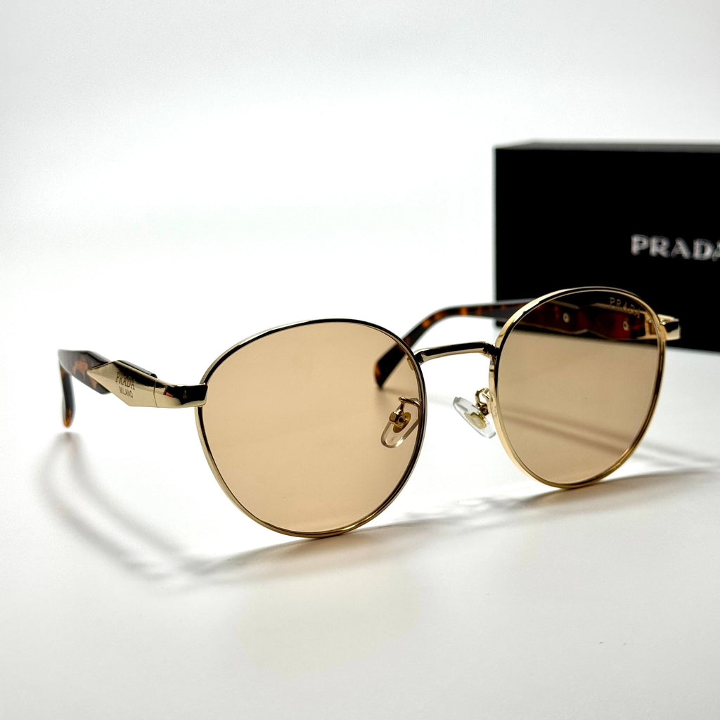 Prada Milano Round – Black Brown