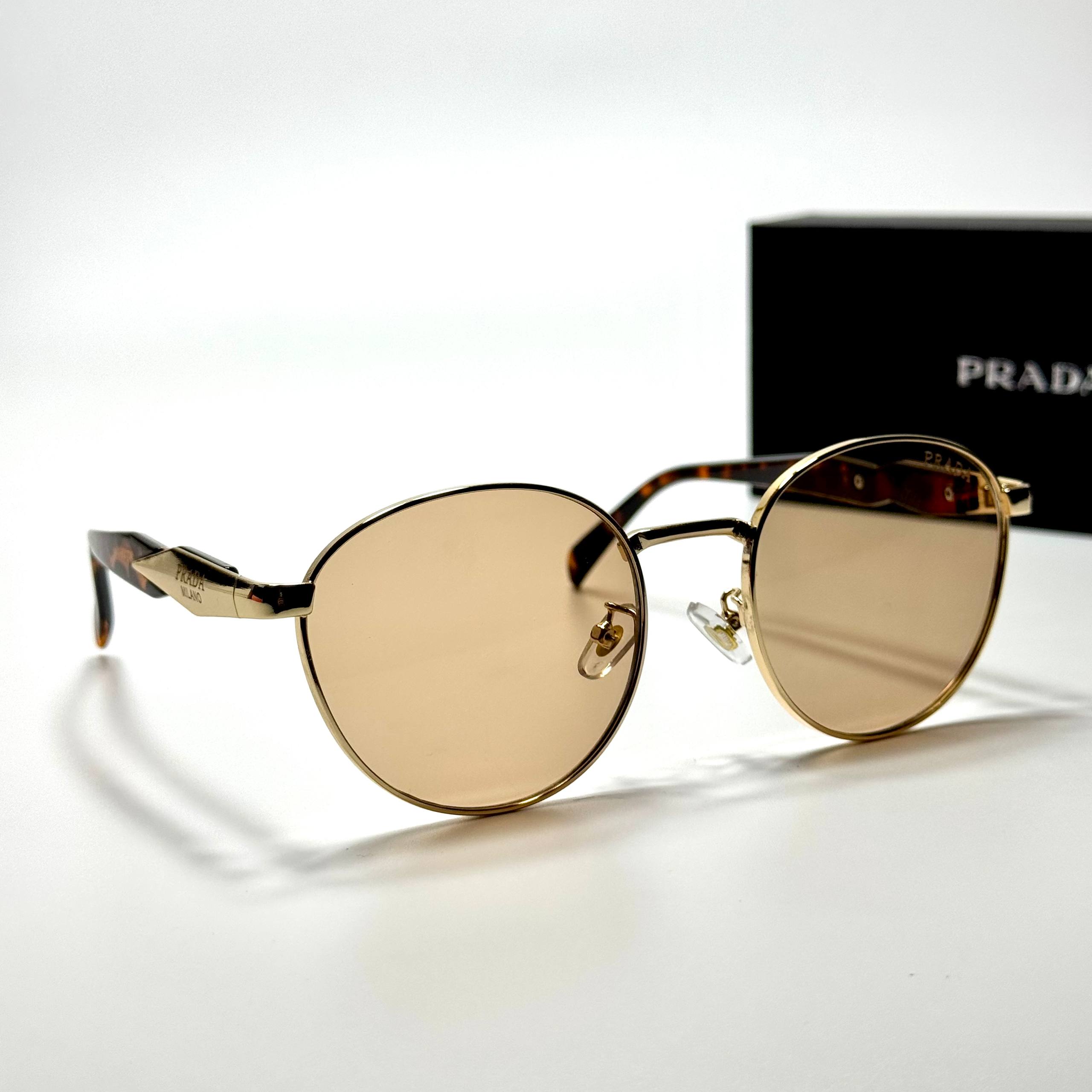 Prada Milano Round – Black Brown
